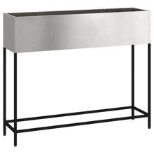 Verhoogde Tuinbak Roestvrijstaal 100 x 26 x 82 cm