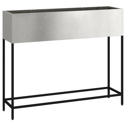 Verhoogde Tuinbak Roestvrijstaal 100 x 26 x 82 cm