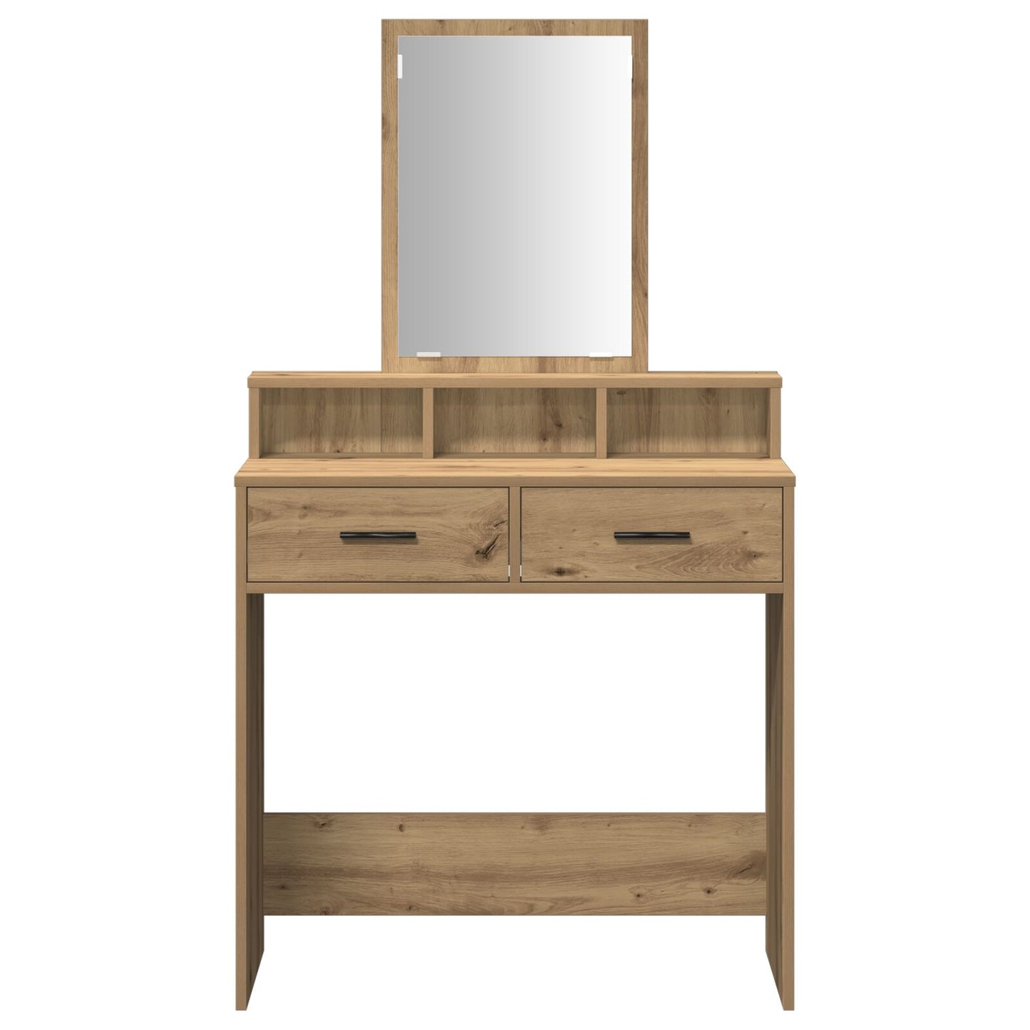 Kaptafel Met Lades 79 x 41 x 140 cm Artisan eiken