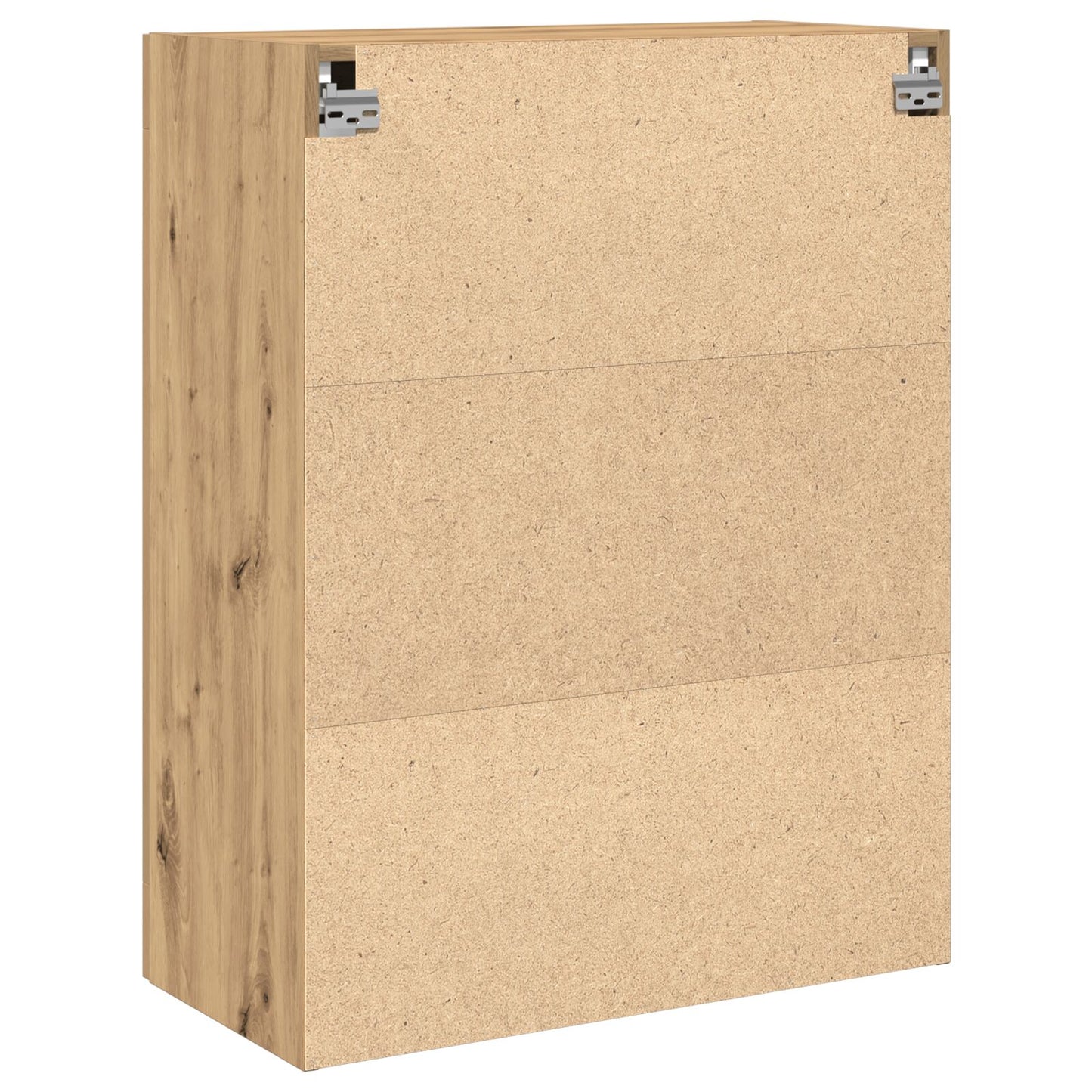 Wandkast Met Glazen Deuren Artisan Eiken 69,5X34X90 Cm