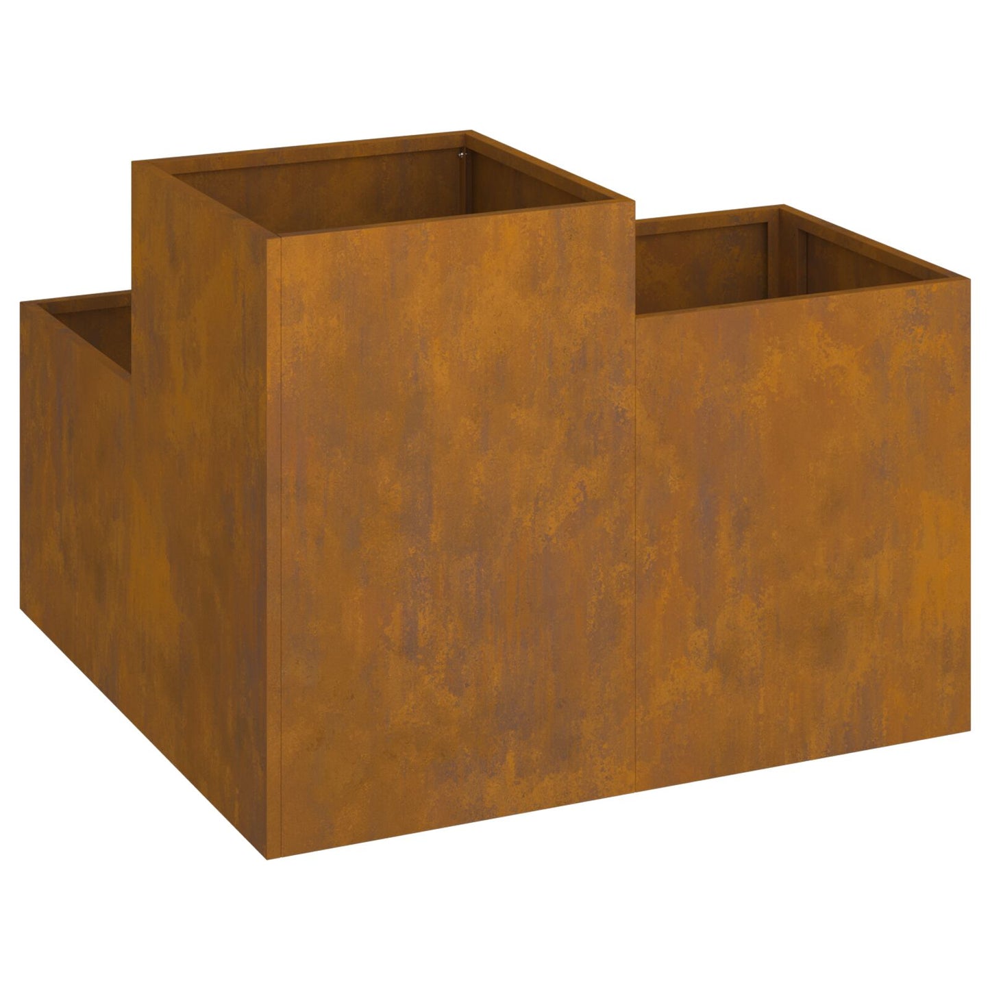 Tuinplanter Weerbestendig Staal Roestvrij staal 80 x 80 x 60 cm