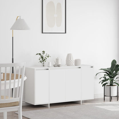 Witte Dressoir Wit Hout 135 X 41 X 75 Cm Witte Dressoir