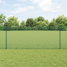 Tuinhekje Set Set Van 2 Groen Verzinkt Staal 25 X 1 M Duurzaam
