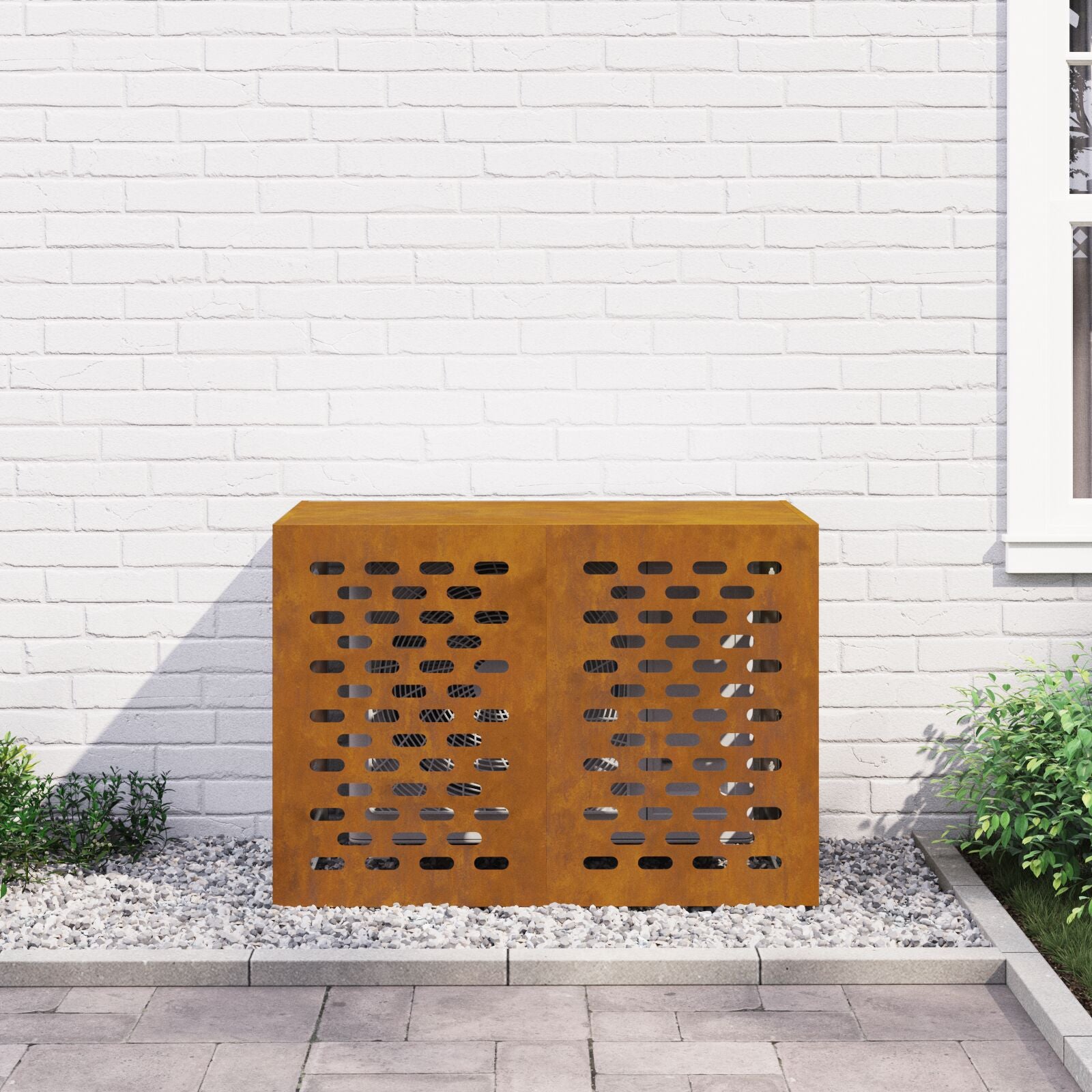 Ac Cover - Weerbestendige Staal Verweerd staal 100 x 50 x 70 cm