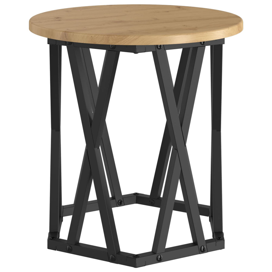Nesting Bijzettafels 2 Stuks Artisan Eiken Houten Ambachtelijk eiken