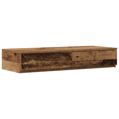 Opbergbedframe Oud Hout Massief Hout 75 X 190 Cm Opbergbedframe Artisanaal Eiken