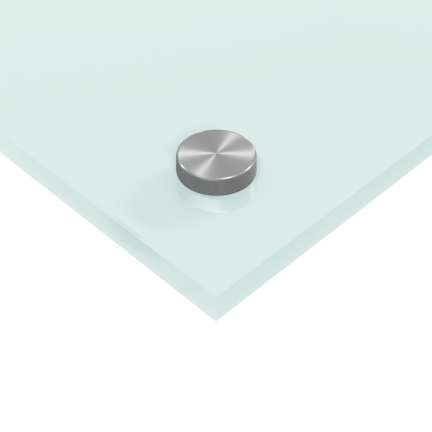 Keuken Achterwand 110X60X0,6 Cm Gehard Glas Wit 110 x 60 cm