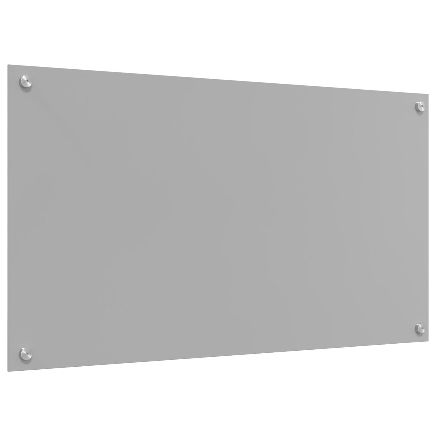 Keuken Achterwand 90X50X0,6 Cm Gehard Glas Lichtgrijs 90 x 50 cm