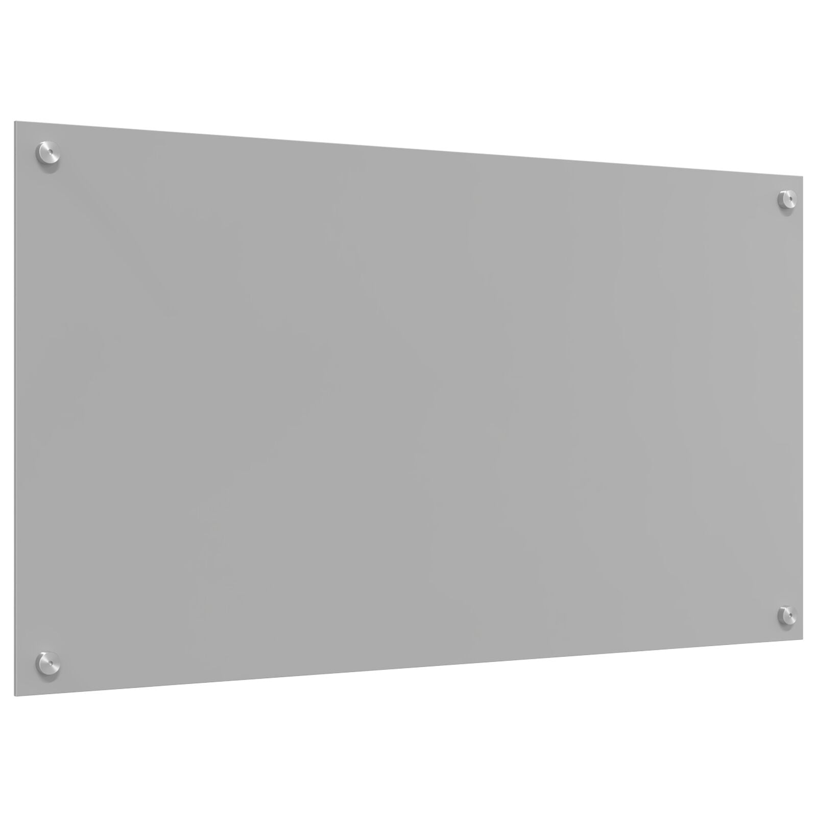 Keuken Achterwand 90X50X0,6 Cm Gehard Glas Lichtgrijs 90 x 50 cm