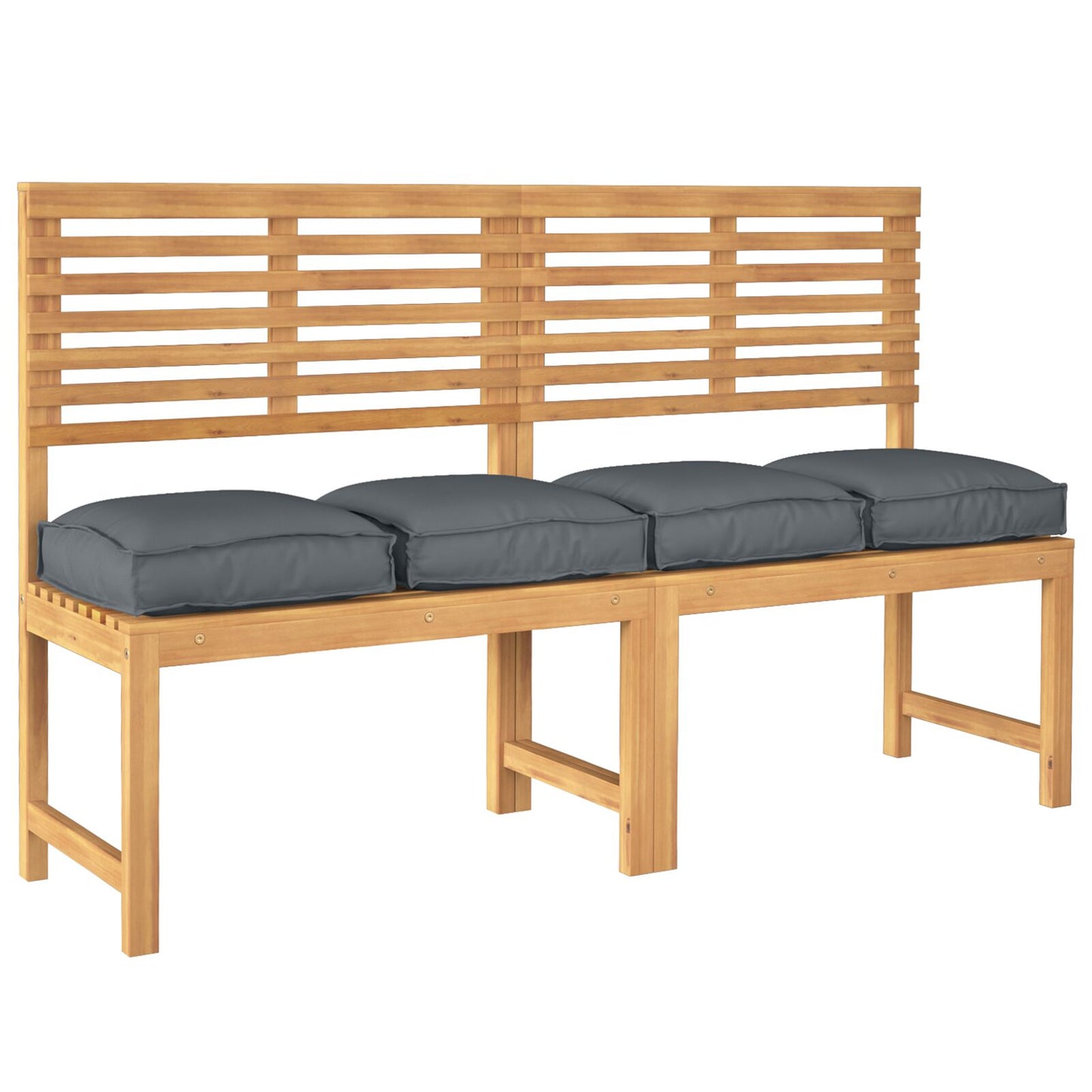 Palletkussens Voor Zit 4 Stuks 40X40X8 Cm Oxford Stof Anthraciet