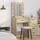 Side Table Sonoma Oak 50 x 41 x 135 cm Engineered Wood