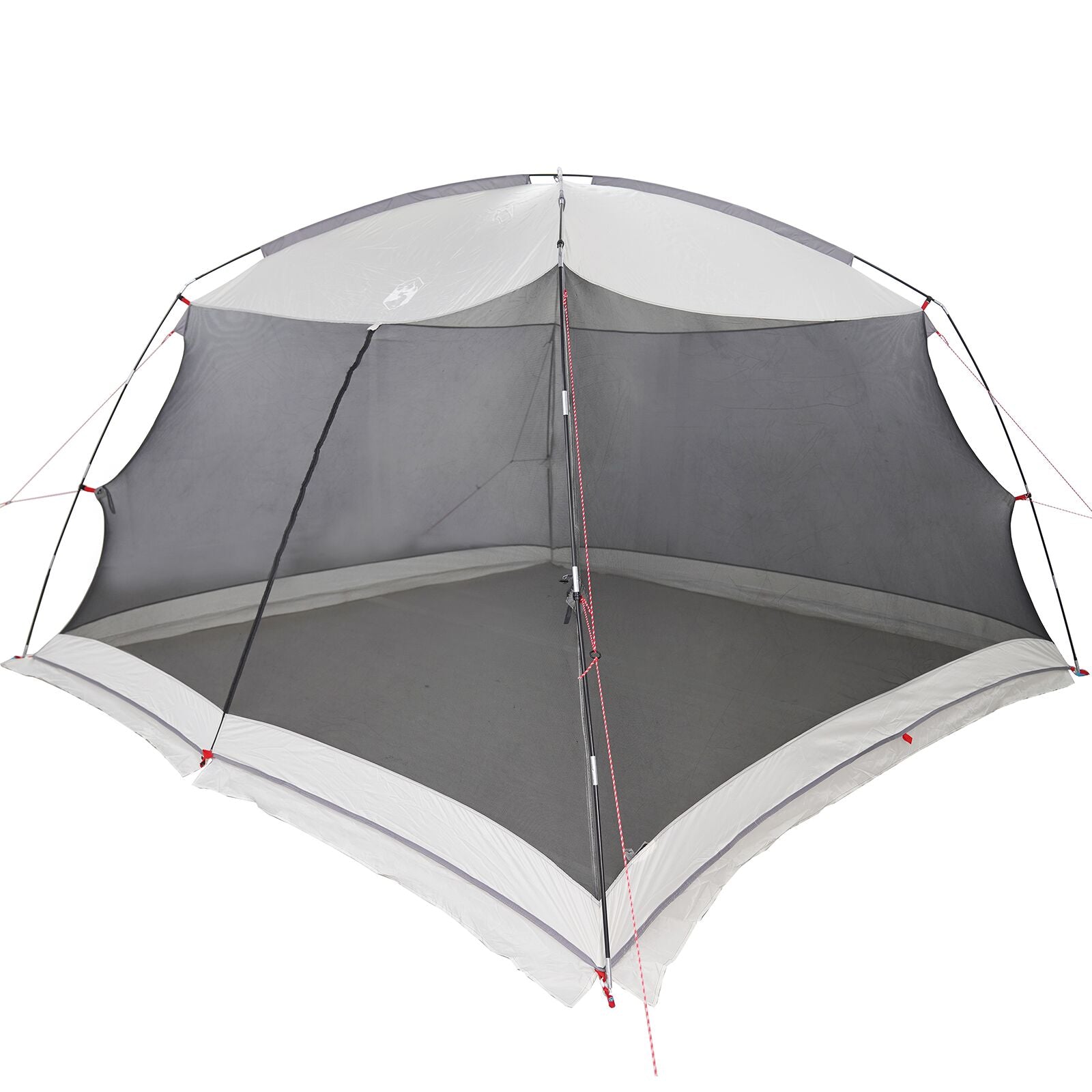 Camping Muggen Net met Deur Grijs voor 6 Personen Waterdicht