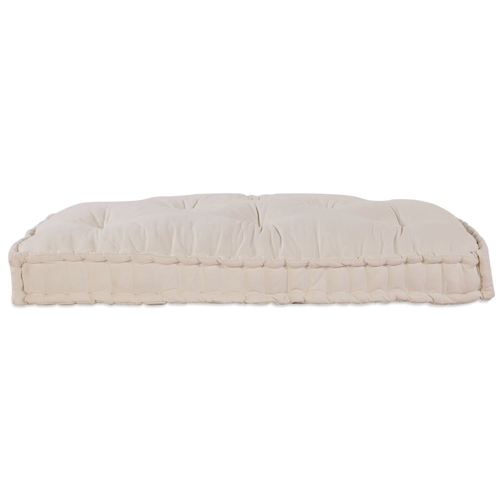 Pallet Sofa Kussen Stof Crème Enkel kussen