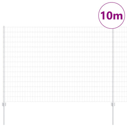 Tuinhek Set Set Van 2 Gegalvaniseerd Staal 10X1.5 M Duurzaam