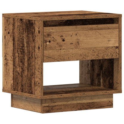 Nachtkastje Oud Hout 45X34X44 Cm Engineered Wood