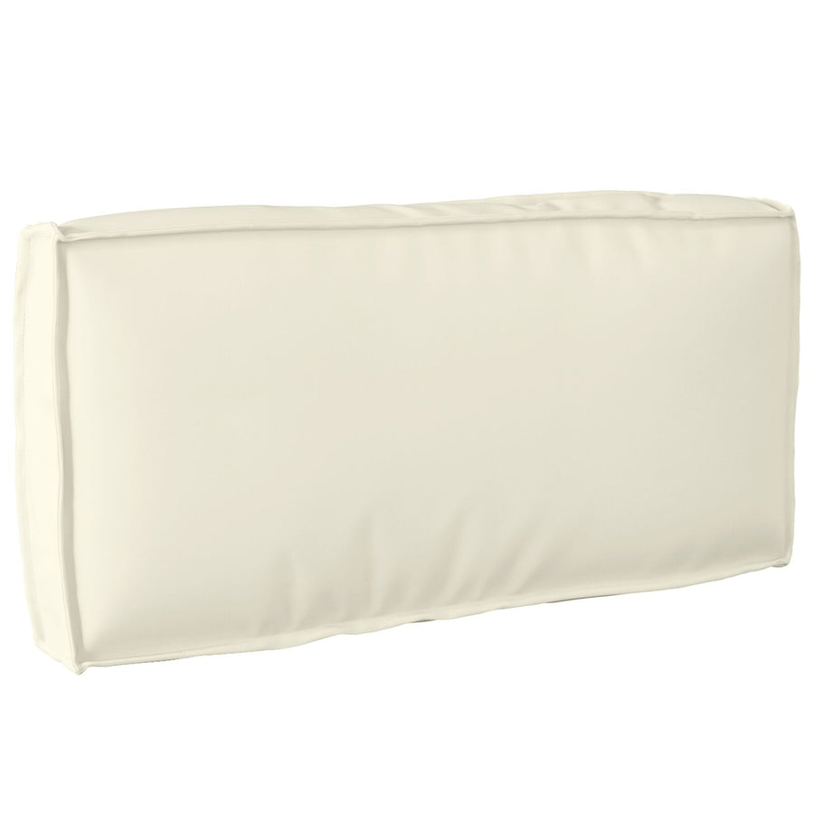 Kussens Polyester 80 X 12 X 40 Cm Kussen Rechthoekig Crème