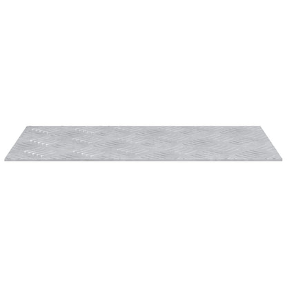 Aluminium Checker Platen - 4 Pak, Anti-Slip, 50X25 Cm 50 x 25 x 0.2 cm Rechthoekig