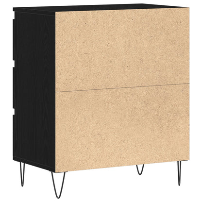 Dressoir Met Laden 60X35X70 Cm Engineered Hout Zwart eiken