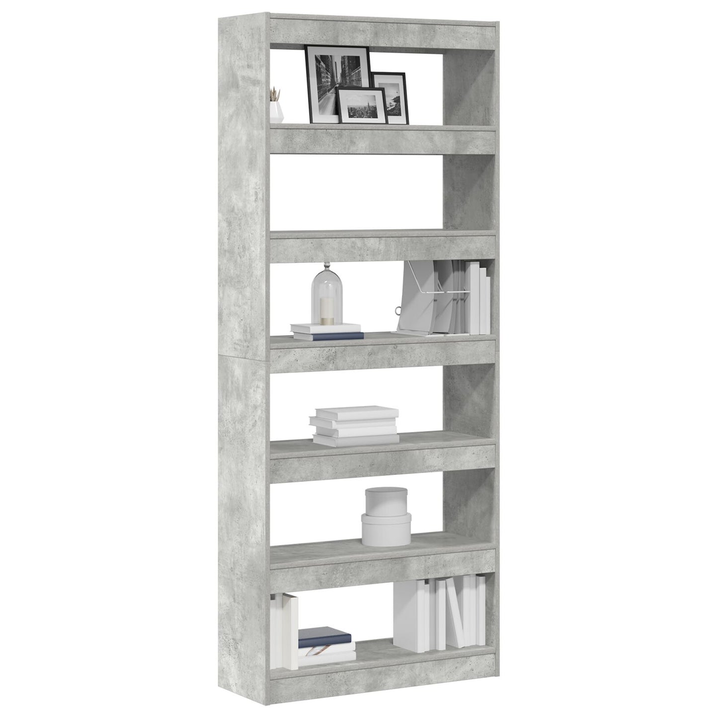 Beton Grijze Boekenplank Beton Grijs Behandeld Hout