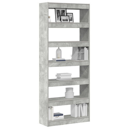 Beton Grijze Boekenplank Beton Grijs Behandeld Hout