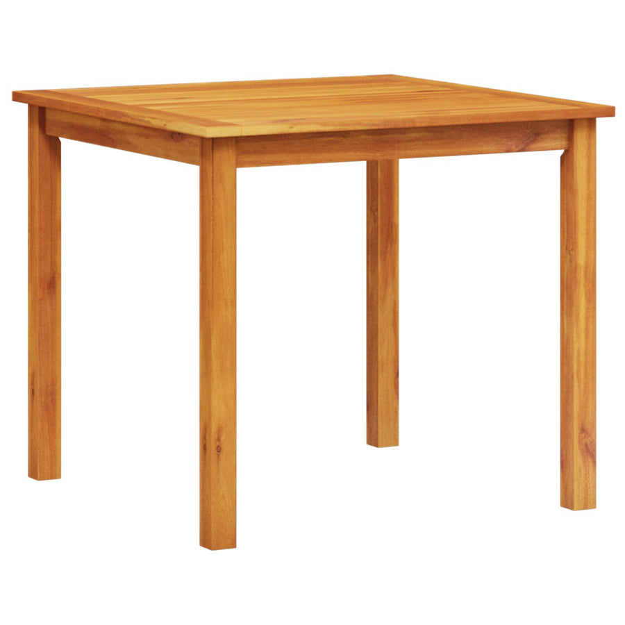 3-Delige Tuin Eettafelset Van Massief Acaciahout 2-Persoons 85 cm tafel lengte