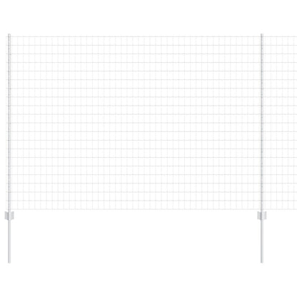 Tuinhek Set Set Van 2 Gegalvaniseerd Staal Staal 10 X 1.6 M