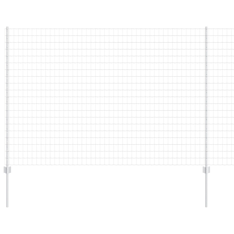 Tuinhek Set Set Van 2 Gegalvaniseerd Staal Staal 10 X 1.6 M