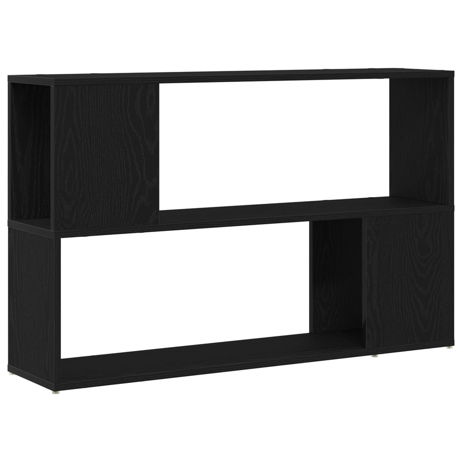 Boekenkast Hoge Kwaliteit Hout Zwart eiken 100 x 24 x 63 cm