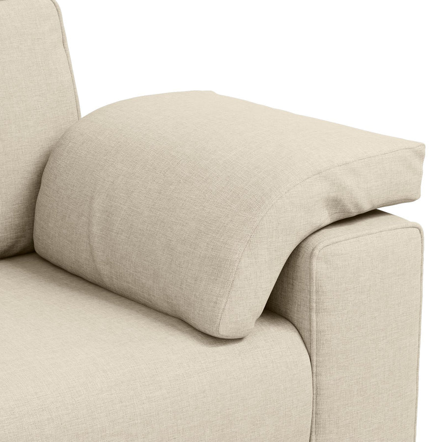 120 Cm Linnen Loveset Bank 2-Zits