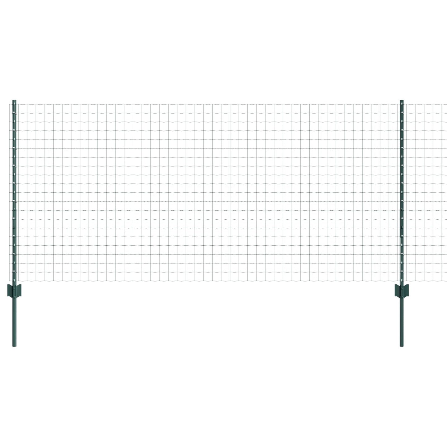 Euro Hek Met 5 U Palen Groen 1X10 M Staal