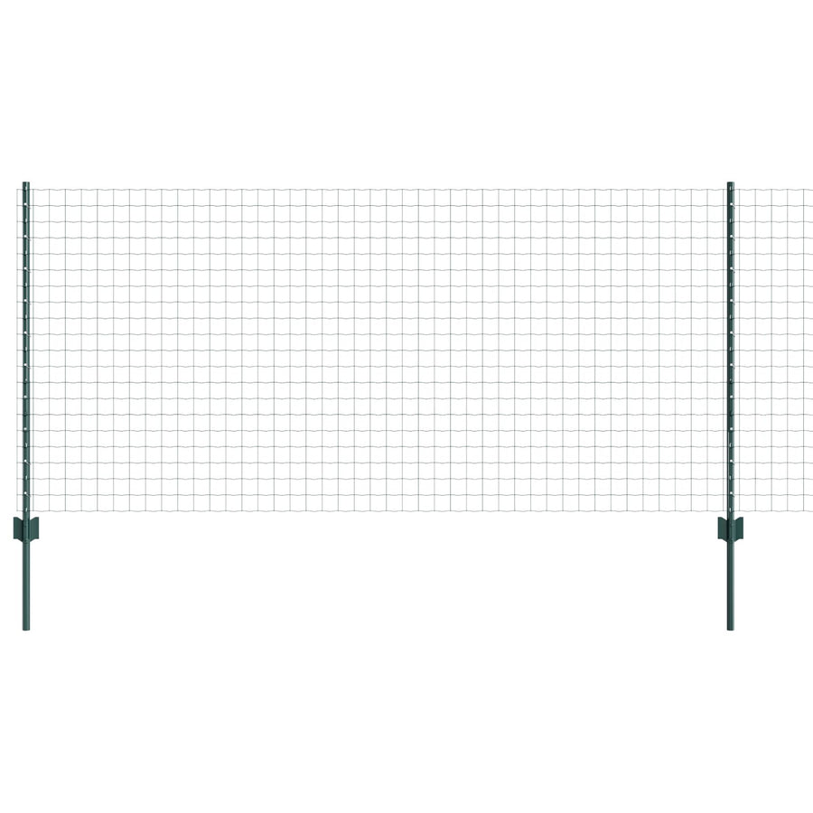 Euro Hek Met 5 U Palen Groen 1X10 M Staal
