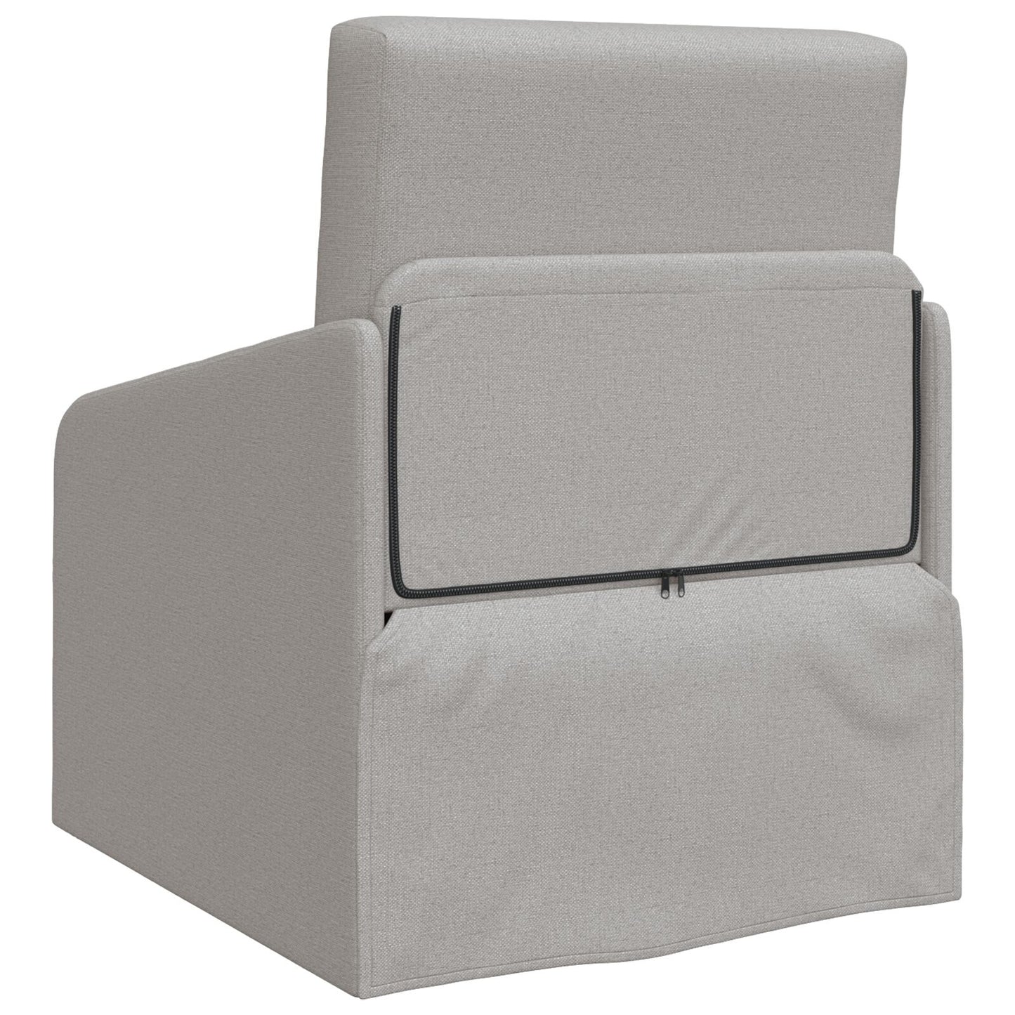 Vloer Sofa Bed 2-In-1 65X80X83 Cm Stof Cloud grey