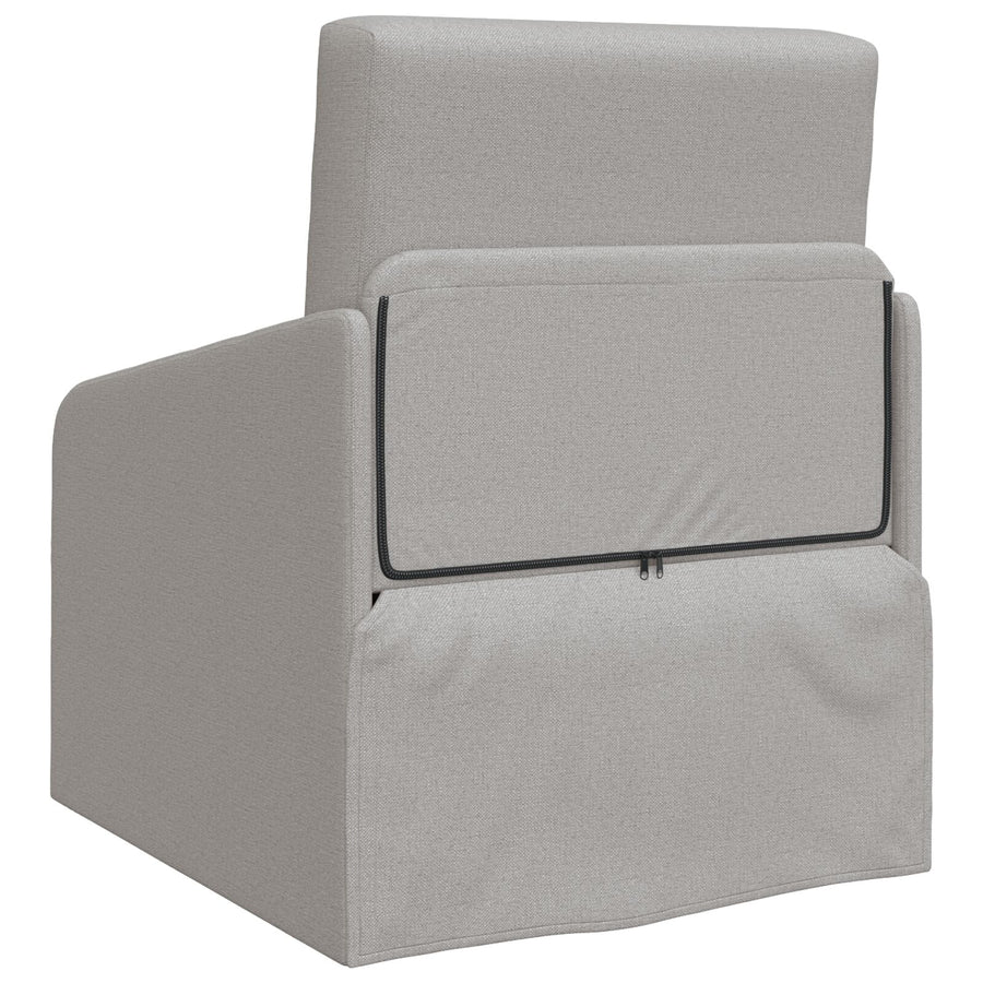 Vloer Sofa Bed 2-In-1 65X80X83 Cm Stof Cloud grey