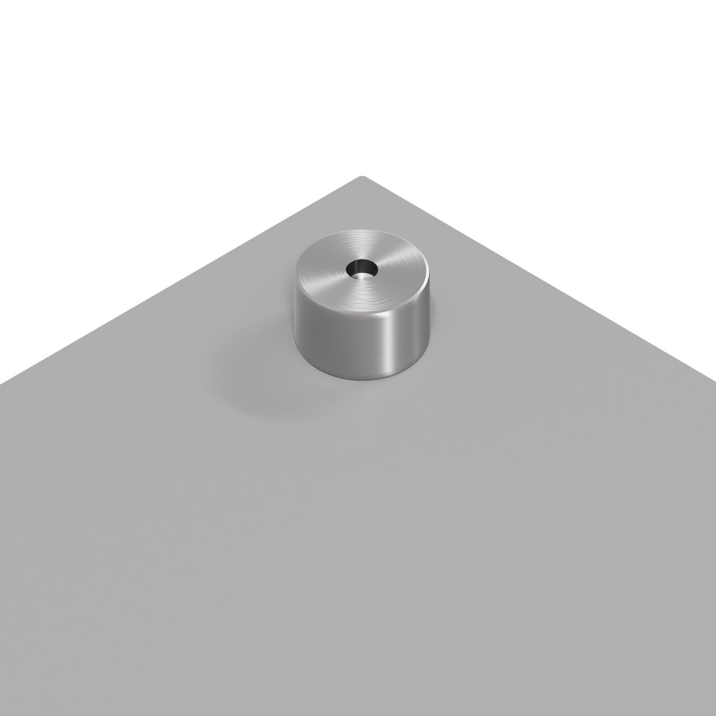 Achterwand Voor In De Keuken 90X60X0,6 Cm Gehard Glas Lichtgrijs 90 x 60 cm