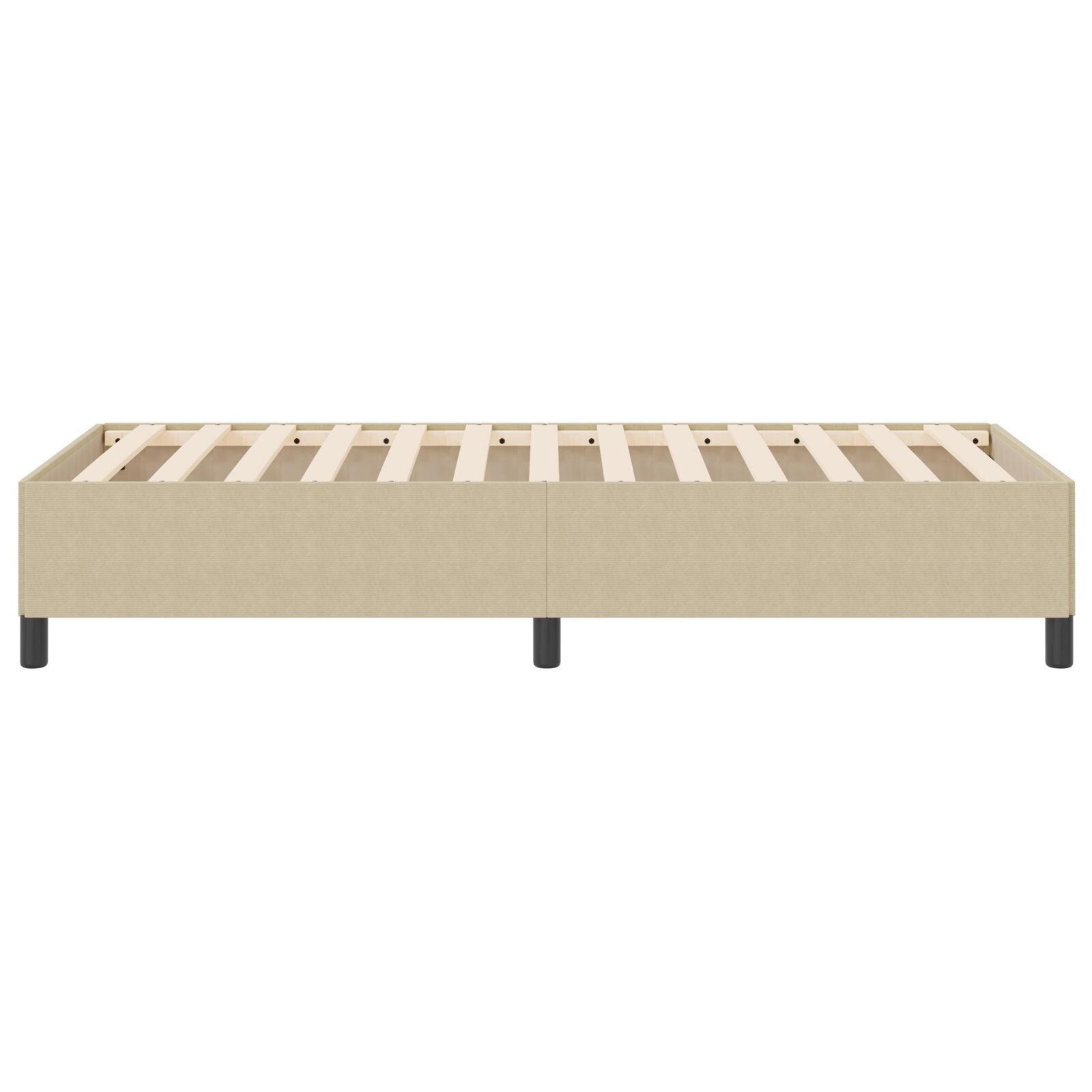 Bedframe Corduroy Stof Lichtgroen grijs 80 x 200 cm
