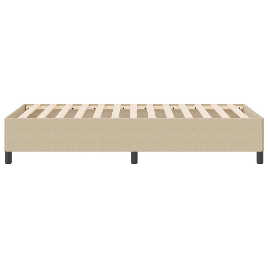 Bedframe Corduroy Stof Lichtgroen grijs 80 x 200 cm