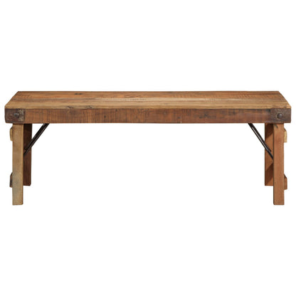 Salontafel Natuurlijk Hout Massief Hout Simpel 110 x 55 x 40 cm