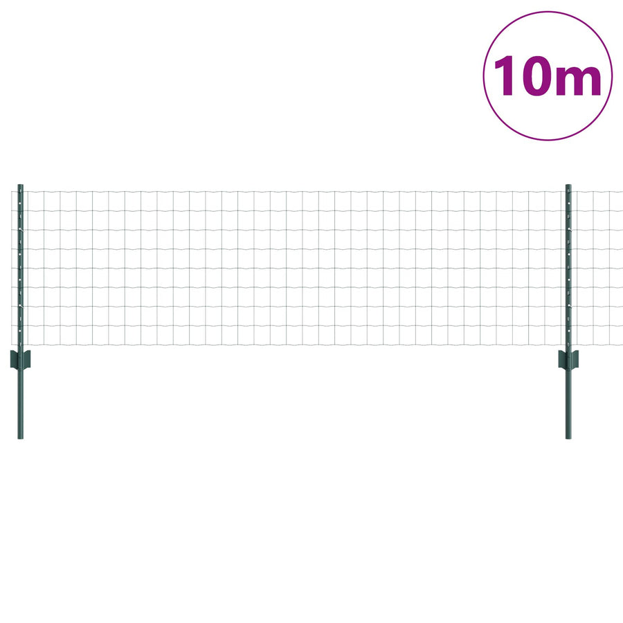 Euro Fence Set Set Van 2 Groen Metaal 10 X 0.6 Meter Duurzaam