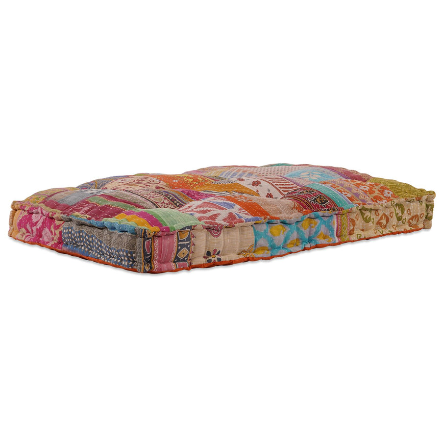 Pallet Sofa Kussen Patchwork Stof Multicolor Enkel kussen