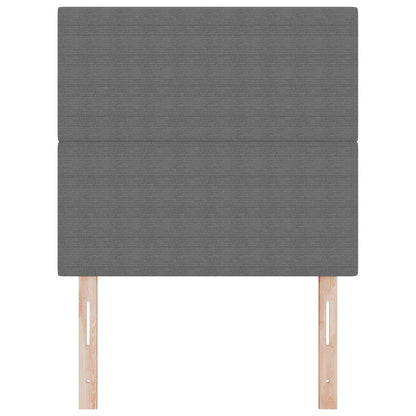 Hoofdbord Eenvoudig Ontwerp Corduroy Stof Lichtgrijs 80 cm Hoog hoofdbord