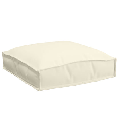 Palletkussens Voor Zitplaatsen 4 Stuks 40X40X8 Cm Oxford Stof Crème