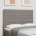 Hoofdbord 144 cm stof taupe