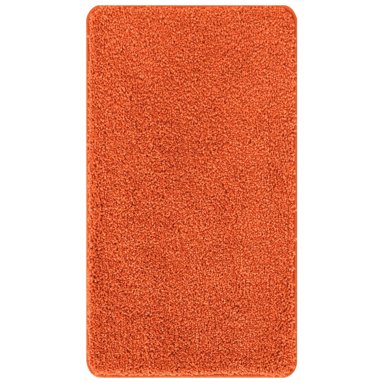 Badmat Rechthoekig Polypropyleen Antislip Oranje 70 x 120 cm