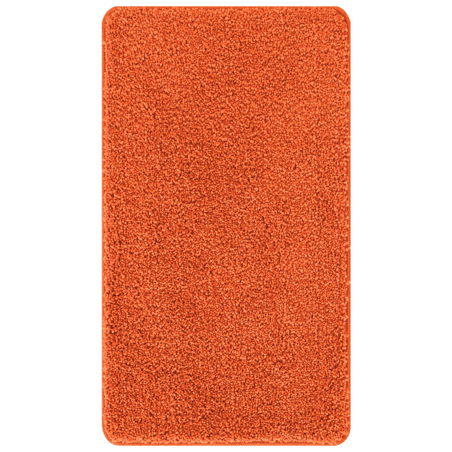 Badmat Rechthoekig Polypropyleen Antislip Oranje 70 x 120 cm