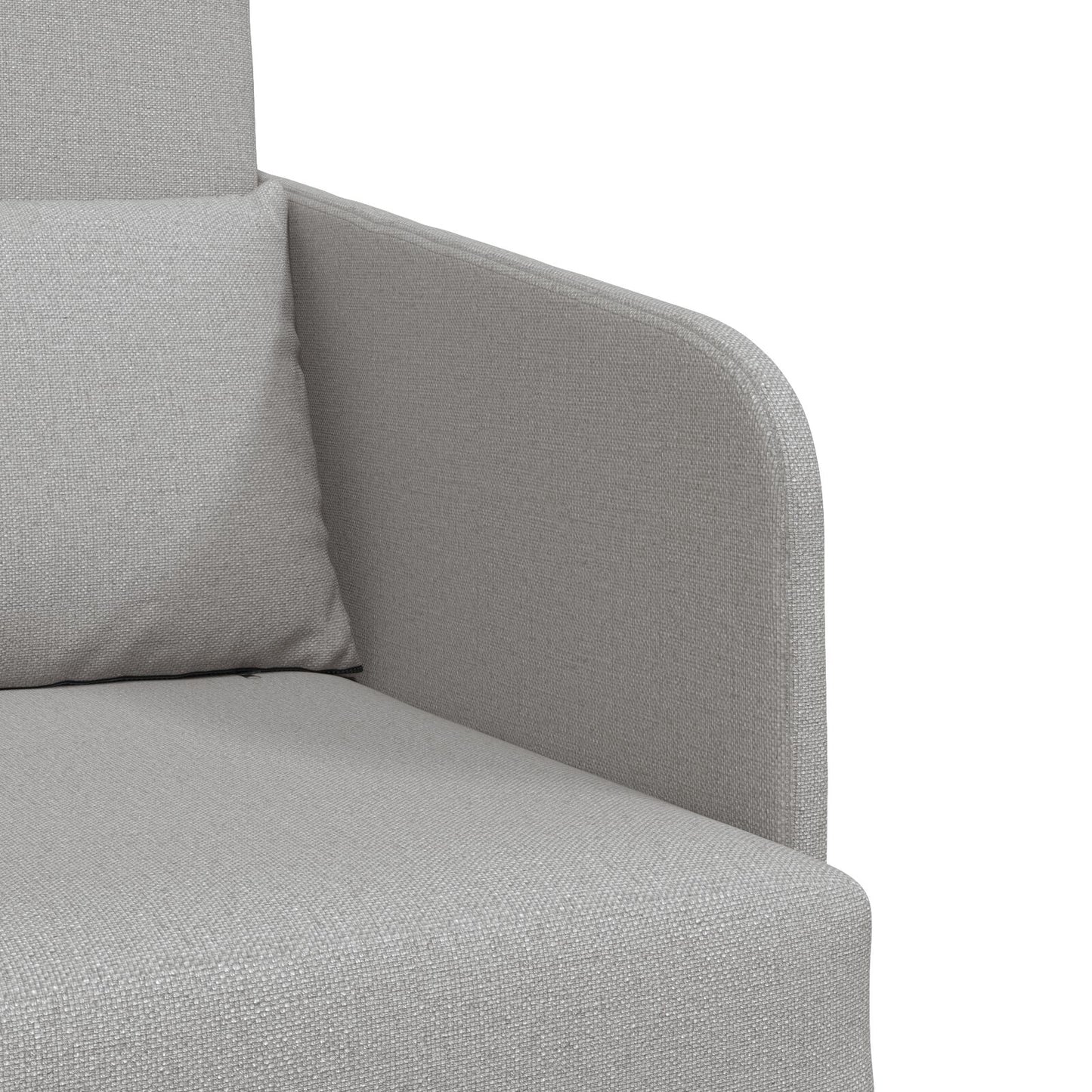 Vloer Sofa Bed 2-In-1 65X80X83 Cm Stof Cloud grey