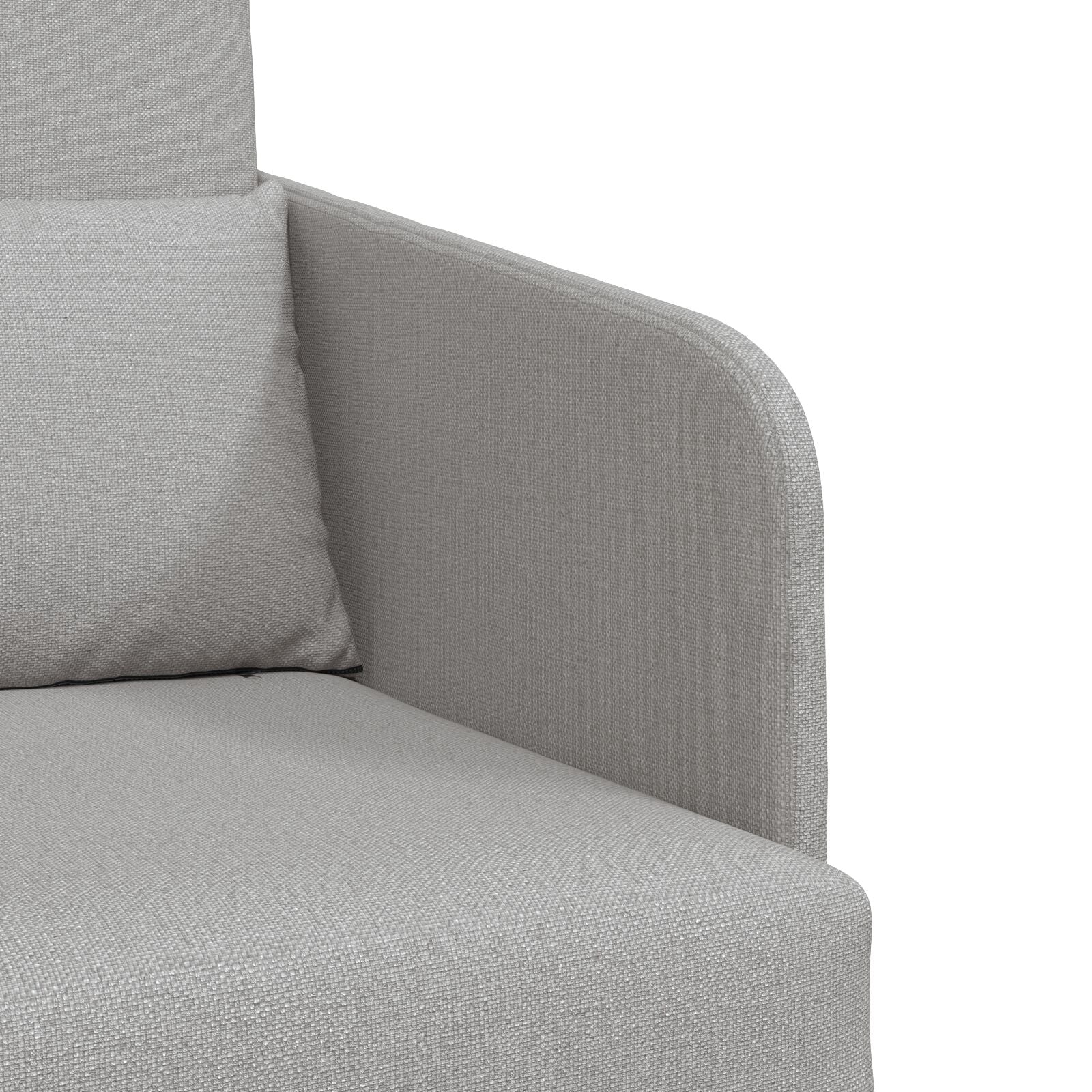 Vloer Sofa Bed 2-In-1 65X80X83 Cm Stof Cloud grey