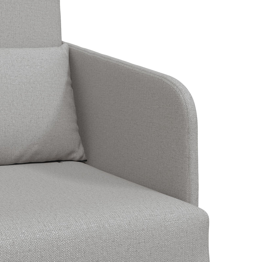 Vloer Sofa Bed 2-In-1 65X80X83 Cm Stof Cloud grey