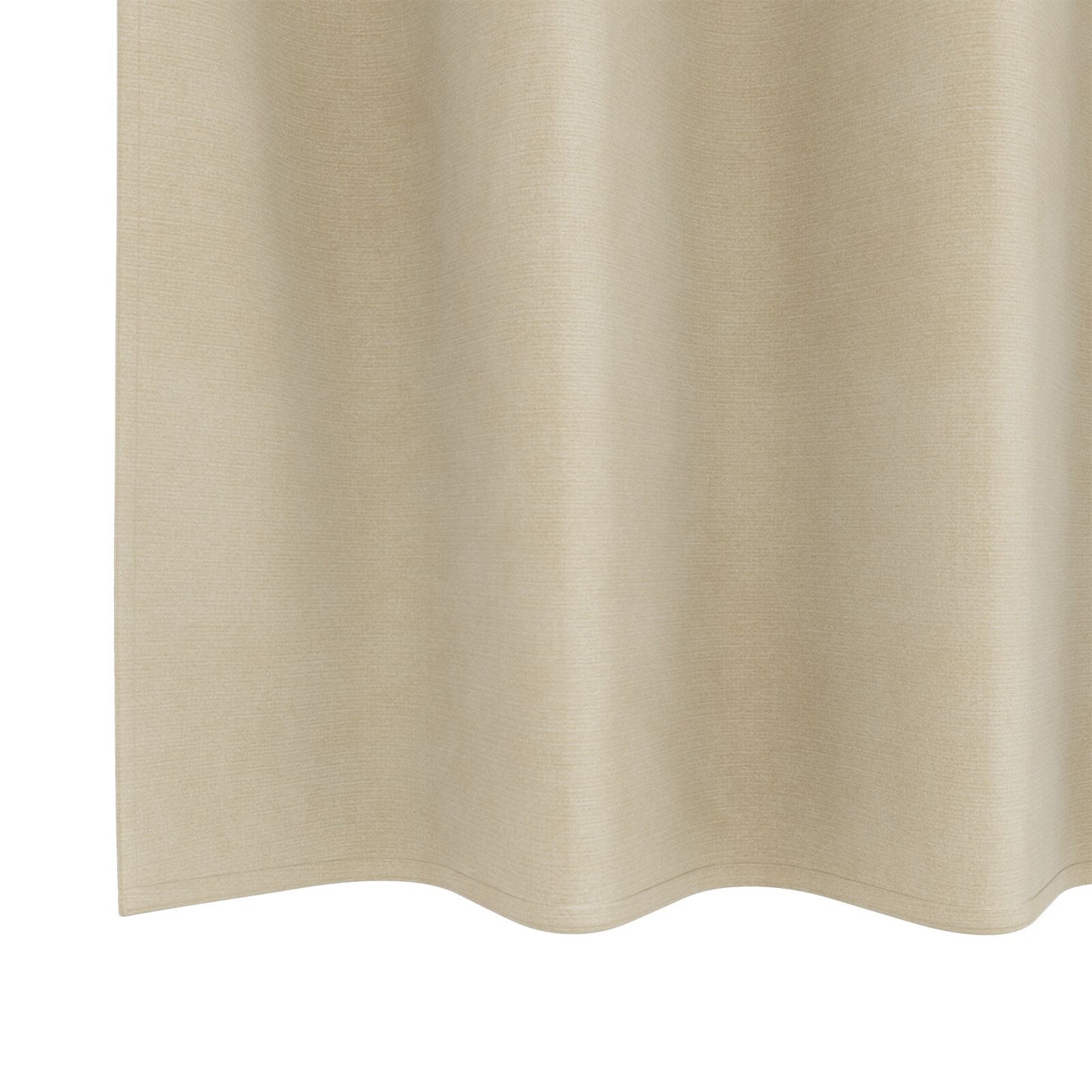 Blackout Gordijnen 2 Stuks Velours Crème 140 x 175 cm met oogjes