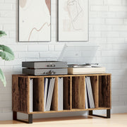 Platenkast 100x38x48 cm eikenkleurig