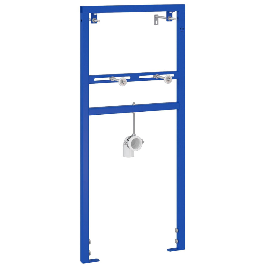 Badkamer Accessoire Bevestigingen Blauw Metaal 50 X 17.5 X 136 Cm voor wastafelsysteem